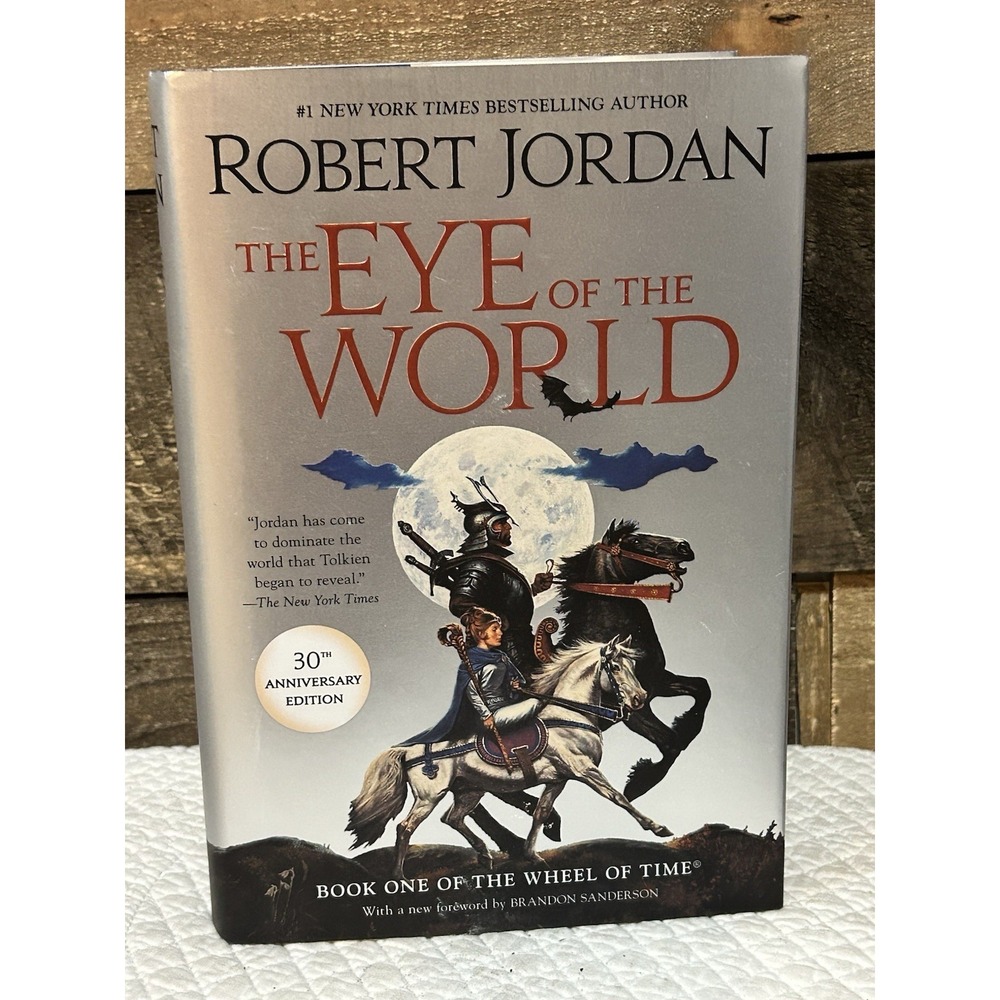 Robert Jordan The Eye of the World Fantasy Hardcover Tom Doherty